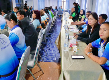 การประชุมการสร้างการรับรู้และวิธีการแก้ไขปัญหาเชิงบูรณาการแบบมีส่วนร่วมในการติดตามสถานการณ์การผลิตสินค้าเกษตรและติดตามงานตามนโยบายกระทรวงเกษตรและสหกรณ์ โดยสหกรณ์การเกษตรพรหมคีรีจำกัด ได้บรรยายสรุปผลการดำเนินงานของสหกรณ์และการเชื่อมโยงเครื่อข่ายธุรกิจระหว ... พารามิเตอร์รูปภาพ 21